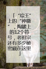 “琮王”上的“神徽”，陶罐上的12个符号，老祖宗还有多少秘密藏在这里