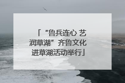 “鲁兵连心 艺润草湖”齐鲁文化进草湖活动举行