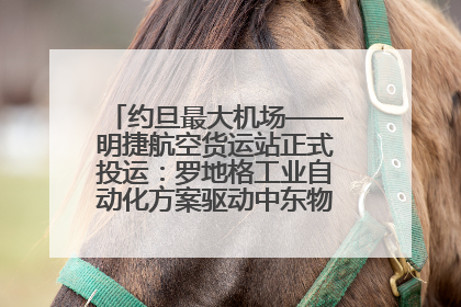 约旦最大机场——明捷航空货运站正式投运：罗地格工业自动化方案驱动中东物流未来新航向