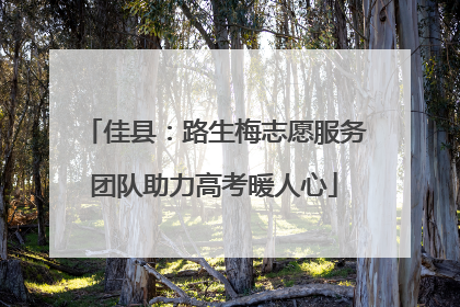 佳县：路生梅志愿服务团队助力高考暖人心