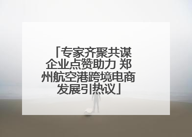 专家齐聚共谋 企业点赞助力 郑州航空港跨境电商发展引热议