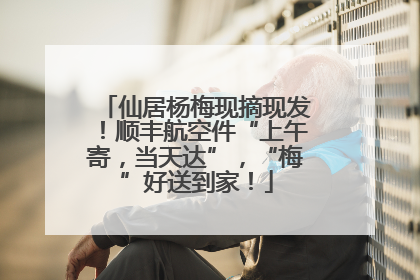 仙居杨梅现摘现发！顺丰航空件“上午寄，当天达”，“梅”好送到家！