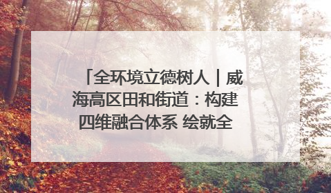 全环境立德树人｜威海高区田和街道：构建四维融合体系 绘就全环境立德树人新画卷