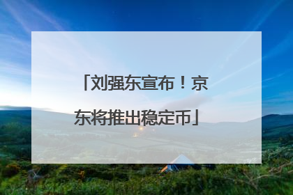 刘强东宣布！京东将推出稳定币