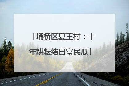 埇桥区夏王村：十年耕耘结出富民瓜