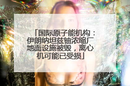 国际原子能机构：伊朗纳坦兹铀浓缩厂地面设施被毁，离心机可能已受损