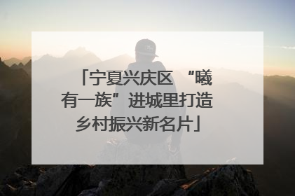 宁夏兴庆区 “曦有一族”进城里打造乡村振兴新名片