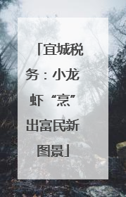 宜城税务：小龙虾“烹”出富民新图景