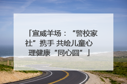 宣威羊场：“警校家社”携手 共绘儿童心理健康“同心圆”