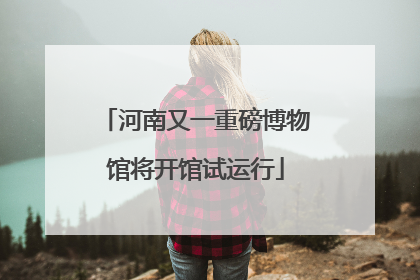 河南又一重磅博物馆将开馆试运行