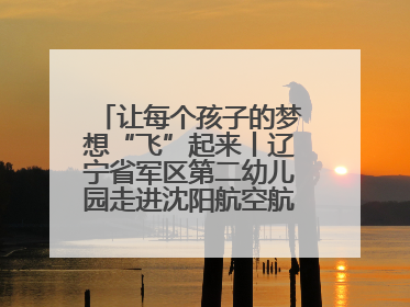 让每个孩子的梦想“飞”起来丨辽宁省军区第二幼儿园走进沈阳航空航天大学开展爱国主义教育