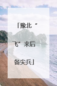 豫北“飞”来后备尖兵