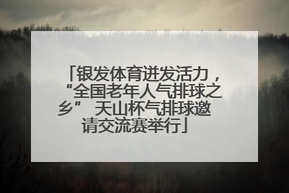银发体育迸发活力，“全国老年人气排球之乡” 天山杯气排球邀请交流赛举行