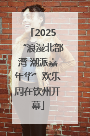 2025“浪漫北部湾 潮派嘉年华”欢乐周在钦州开幕
