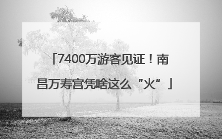 7400万游客见证！南昌万寿宫凭啥这么“火”