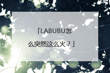 LABUBU怎么突然这么火？